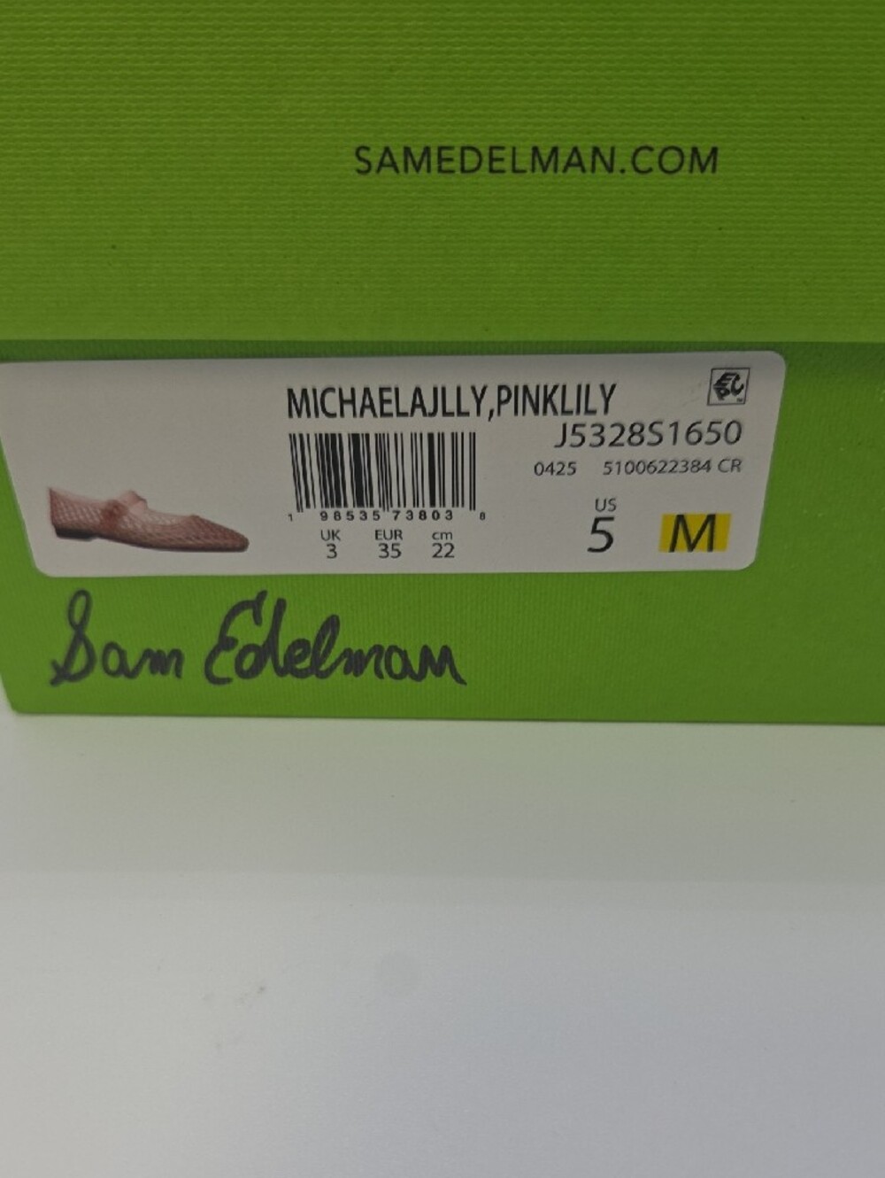 Sam Edelman Pink Jelly Mary Jane Flats - Picture 2 of 7